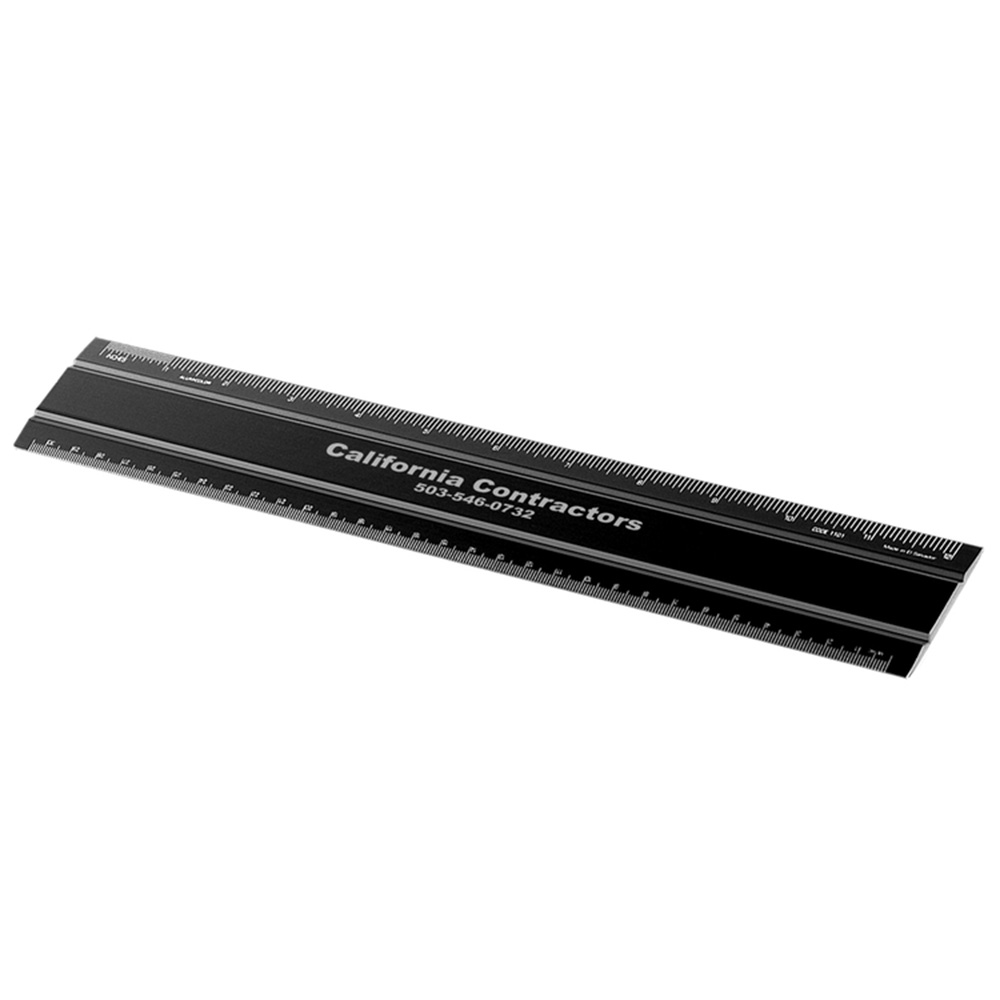 12" Metal Office Ruler